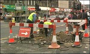 Roadworks