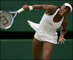 Venus Williams hits back 