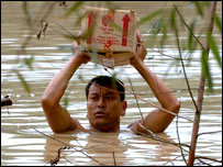 سیل در کشمیر