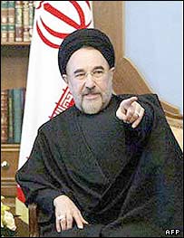 محمد خاتمی رييس جمهور پيشين ايران