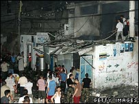 خانه هايی که در اثر حملات هوايی اسرائيل تخريب شده اند