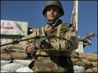 स्वात में सैनिक