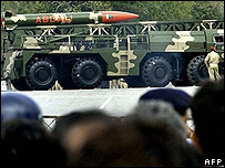 पाकिस्तान की हत्फ़ मिसाइल