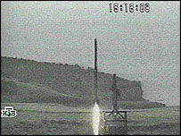 آزمايش موشکی در کره شمالی