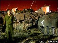 نيروهای اسرائيلی در مرز غزه