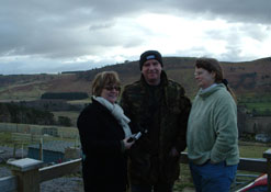 Sheila with John and Beth