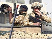 Soldados britânicos no Iraque