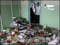 Clínica financiada pelo Hamas é saqueada nos distúrbios