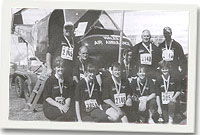 Y tîm a'r ambiwlans awyr